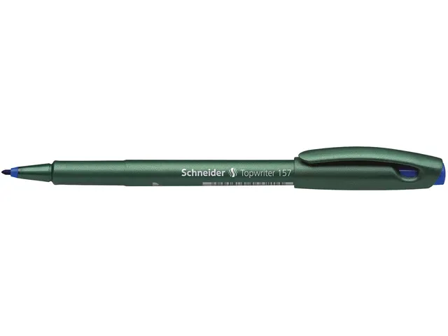 Fibrepen Schneider Topwriter 157 0,8mm bleu