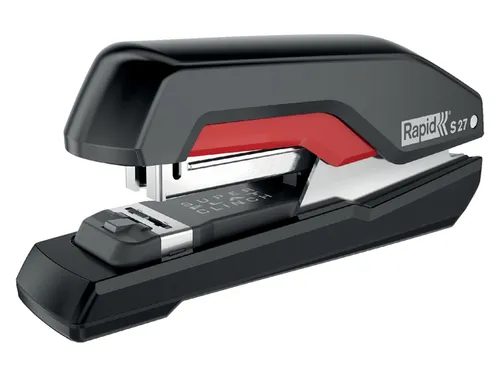 Nietmachine Rapid S27 Halfstrip 30vel 24/6 zwart/rood