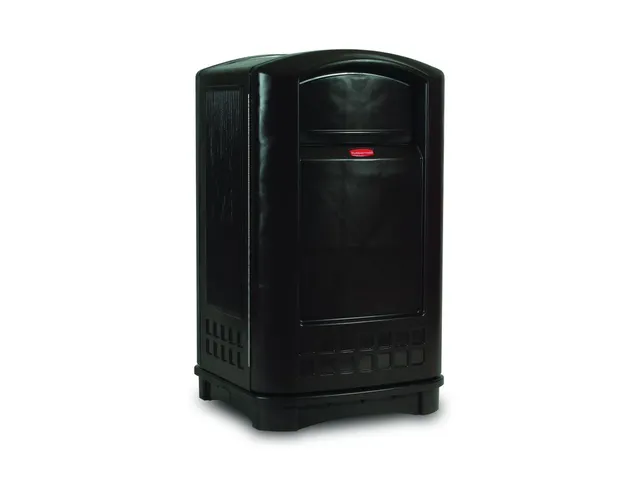 Landmark Container Series II zonder asbak 189.3 Liter Zwart