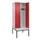 locker met bank,HxBxD 2120x800x815mm,2vak,vak B 400mm,cilinderslot