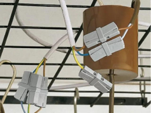 Serviceklem Voor Verlichting, Grijs