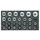 1500 ES-19 IS Set doppen 1/2 inch in 1/3 ES module