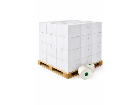 Toiletpapier doprol 1-laags recycled 150m Wit Pallet