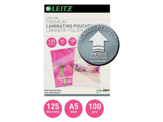Lamineerhoes Leitz Ilam A5 125 micron glanzend