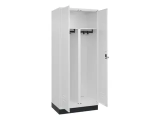 PBM-locker,HxBxD 1950x800x500mm,2vak,vak B 400mm,draaigrendel - 2
