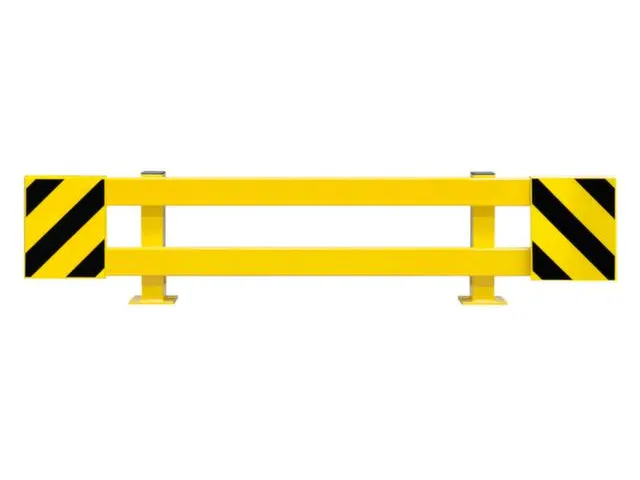 Aanrijdbeveiliging Voor Stelling Uittrekbaar Tot 2100Mm Met Paal