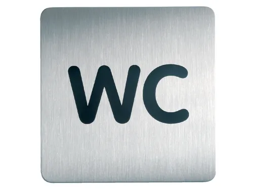 Infobord pictogram Durable 4957 vierkant wc 150mm