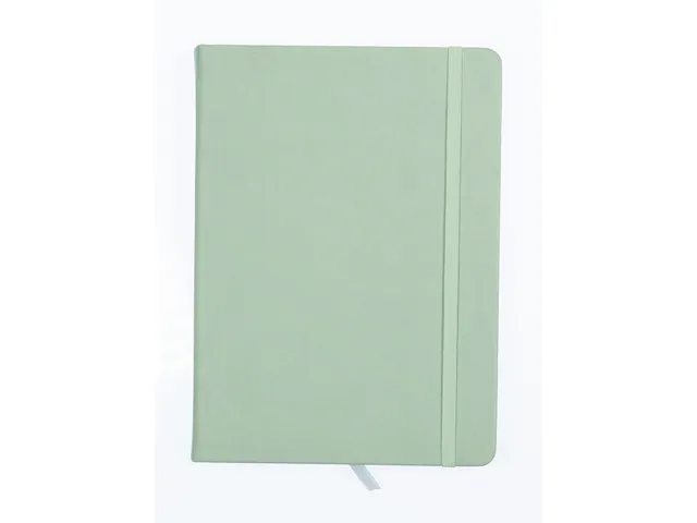 Schetsboek Kangaro A5 mint PU HC 80 blad 140gr roomwit met elastiek en