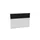 baliepaneel,v. bureau,aanbouw achter,B 1600mm,Bl-wit,BN8033-zwart