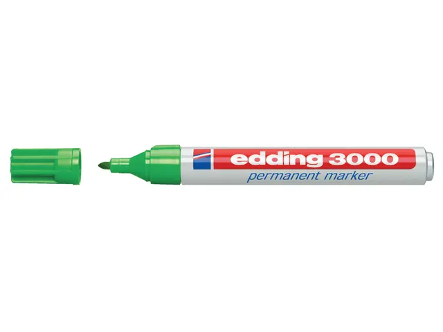 Viltstift edding 3000 rond lichtgroen 1.5-3mm