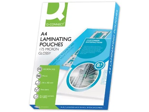 Lamineerhoes A4 Glanzend 216x303mm 2x175 Micron Doos 100 stuks