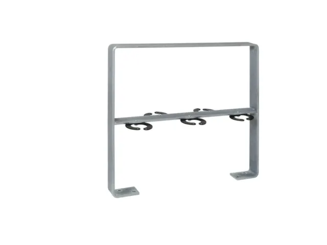 arceau pour cycles,L 800mm,acier galvanisé à chaud,acier plat