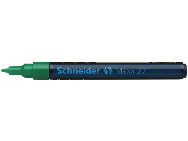 Lakmarker Schneider Maxx 271 1-2mm Groen