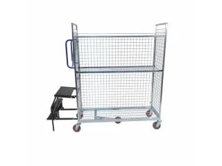 Verzamelwagen,Draagverm. 150Kg,2Etage(S),Draadgaasbodem,Verz. - 3