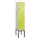 dubbeldekse locker,HxBxD 2120x400x500mm,1x2vak.,vak B 400mm