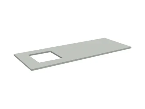 werkblad,BxD 1600x800mm,v. paktafel,blad lichtgrijs