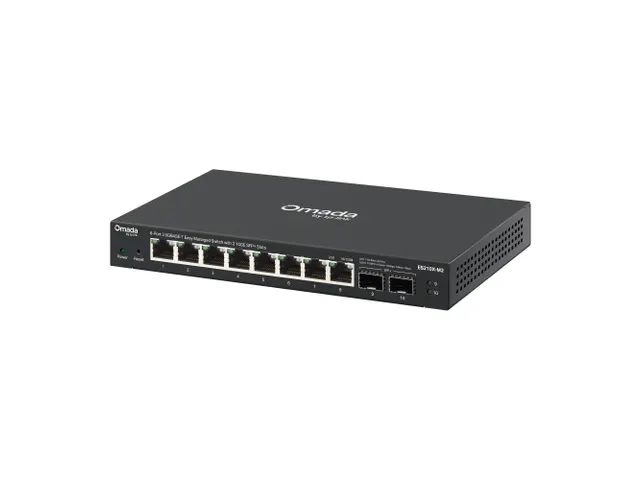 TP-Link ES210X-M2, Managed, 2.5G Ethernet (100/1000/2500), Rack-montag