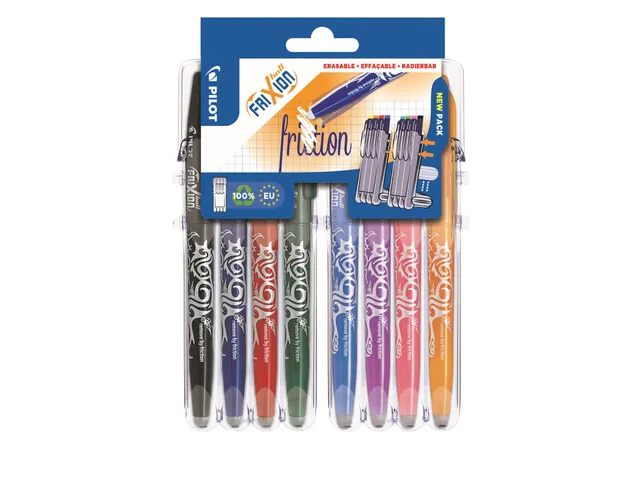 Rollerpen Pilot Frixion Ball 0.7 Set2Go BL-FR7 8 stuks Medium Punt