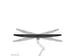 Support 1 écran Neomounts DS60-425WH1 Blanc