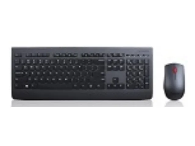 Lenovo 4X30H56816, Taille réelle (100 %), Sans fil, RF sans fil, Noir