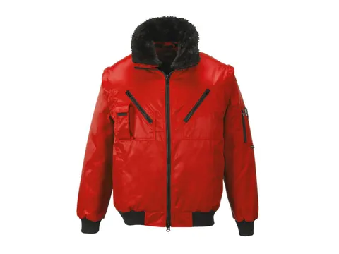 Portwest PJ10 bomber jack, rood, maat 2XL, per stuk