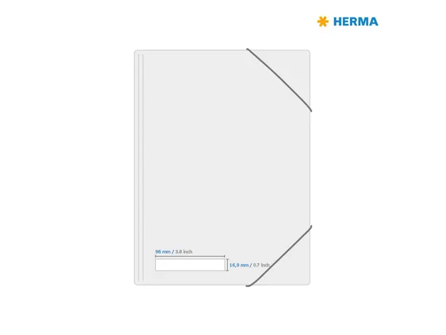 HERMA 4209 Verwijderbare etiketten A4 96x16,9mm Wit 800 stuks
