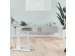 Ergo actieve zit/sta kruk met comfortzitting en gasveer 57-82cm grijs