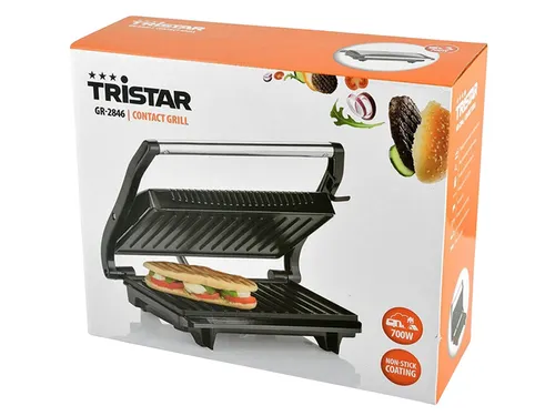 Tosti grillplaat Tristar GR-2650 zwart
