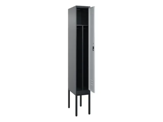 locker voor scheiding van kleding,HxBxD 2120x300x500mm,1vak