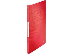 WOW showalbum A4, 20 hoezen, rood