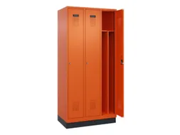 locker voor scheiding van kleding,HxBxD 1950x900x500mm,3vak