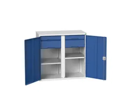 universele kast,HxBxD 1000x1050x550mm,2xStalen bodem,4lade(n)