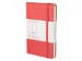 Notitieboek Moleskine pocket 90x140mm blanco hard cover scarlet red