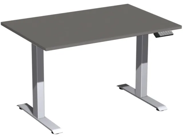 Bureau à hauteur réglable élec. HxlxP 730-1230x1200x800mm