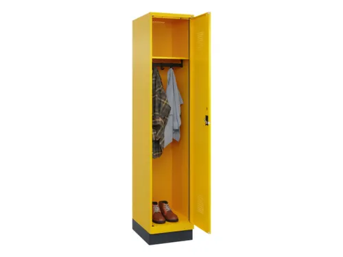 locker,HxBxD 1950x400x500mm,1vak,vak B 400mm,cil.-slot,sokkel