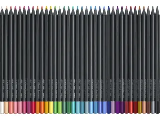 Kleurpotloden Black Edition in kartonnen etui á 36 stuks - 2