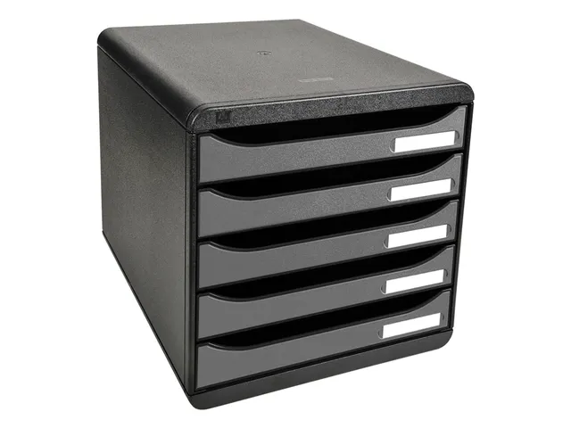 Ladenbox Big-box Plus Classic 5 Laden Zwart Grijs