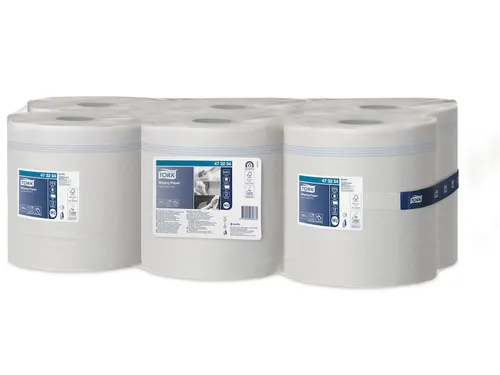 Tork 473254 Poetspapier M2 Centerfeed 1-laags Met Huls