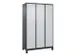 locker voor scheiding van kleding,HxBxD 1950x1200x500mm,3vak