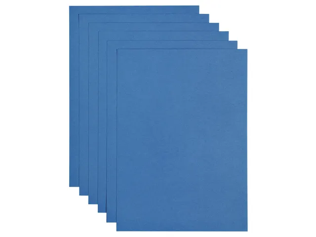Kopieerpapier Papicolor A4 200gr 6 vel royal blue