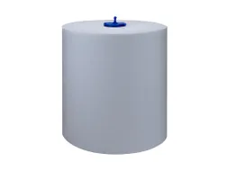 Tork Wasstation Poetspapier 1-laags 250m/19,5cm blauw 6rol/doos