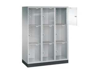 grootvolume-lockersysteem,HxBxD 1750x1220x500mm,3x3vakken,cil.-slot - 2