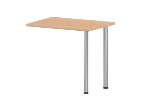 aanbouwtafel,i.h.v.,HxBxD 720-840x800x600mm,NE-esdoorn