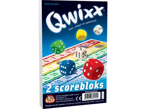 Qwixx scorebloks