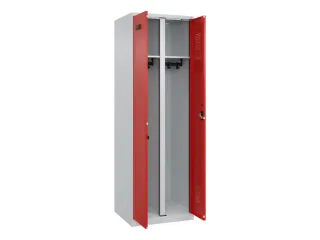locker voor scheiding van kleding,HxBxD 1850x600x500mm,2vak - 1