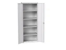 universele kast,HxBxD 2000x800x550mm,4xStalen bodem,draaigrendelslot