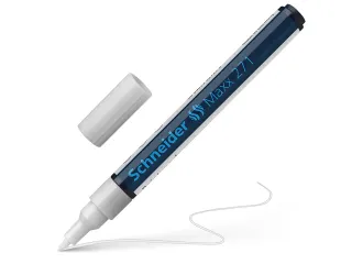 Lakmarker Schneider Maxx 271 1-2mm blister wit - 6
