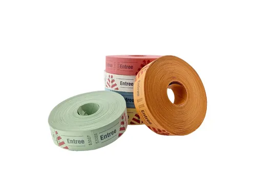 Entreebewijs Combicraft nummering 1-1000 blauw 1000 stuks