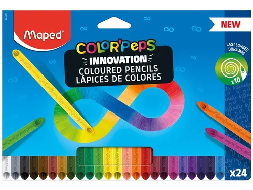 Kleurpotlood Maped Color'Peps Infinity set à 24 kleuren