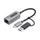 StarTech.com USB-C naar Ethernet Adapter met USB-A Dongle